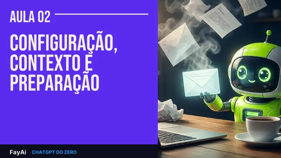 Capa de uma aula do curso ChatGPT do Zero