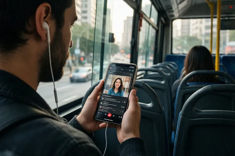 Aulas que cabem no trajeto de ônibus