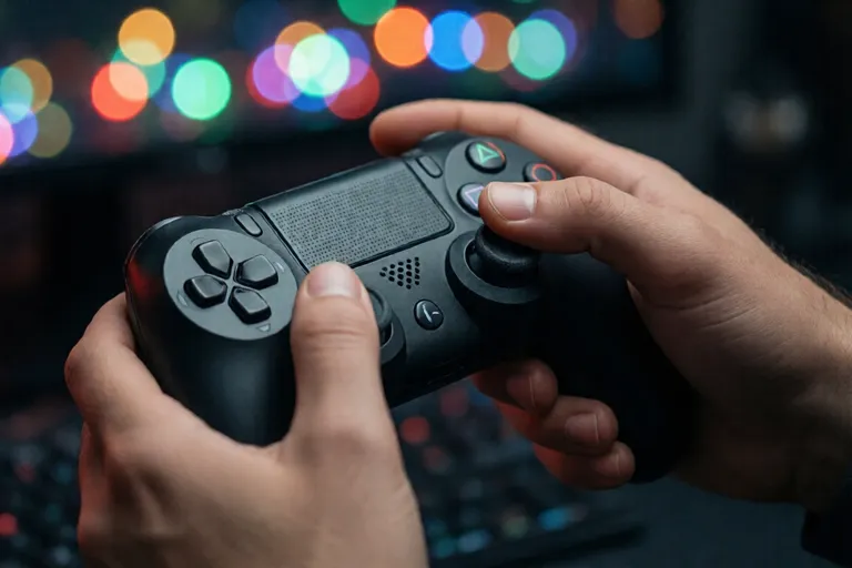 O controle na mão, o copiloto do lado